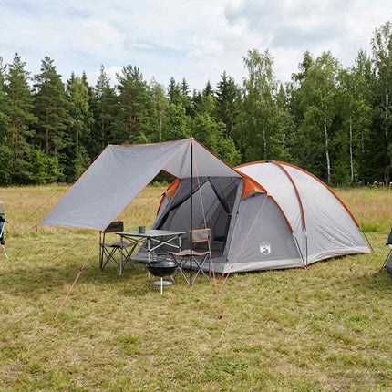 Huisje Tent Met Dak 4-Persoons Polyester En Staal