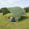 Camping Tarp Waterbestendig 550 X 400 X 230 Cm