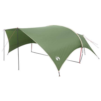 Camping Tarp Waterbestendig Groen 690 X 580 X 255 Cm