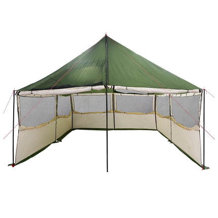 Gezinstent Met Dak 450 X 400 X 265 Cm Polyester En Staal