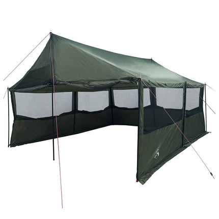 Gezinstent Met Dak 450 X 400 X 265 Cm Polyester En Staal