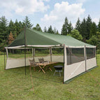 600 x 400 x 268/168 cm / Groen