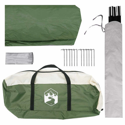 Partytent Met Dak Polyester En Staal