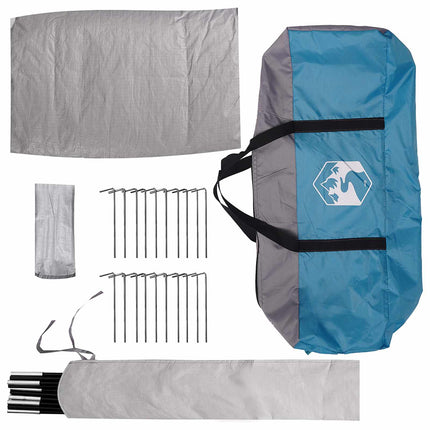 Tipi Tent Met Dak 18-Persoon Polyester En Staal