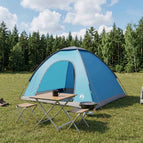 4 personen / Blauw