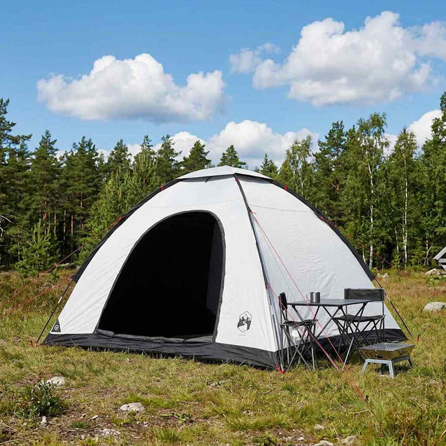 Kamperen Tent 4-Persoons 185T Polyester Met Pu Coating