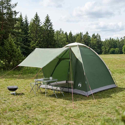 Kamperen Tent Met Dak 2-Persoons Polyester En Staal