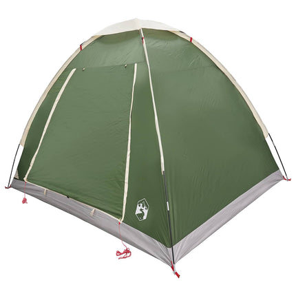 Kamperen Tent Met Dak Groen 2-Persoons Polyester En Staal