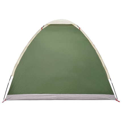 Kamperen Tent Met Dak Groen 2-Persoons Polyester En Staal