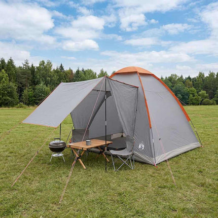 Kamperen Tent Met Dak 2-Persoons Polyester En Staal