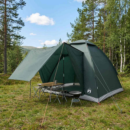 Kamperen Tent Met Dak 2-Persoons Polyester En Staal