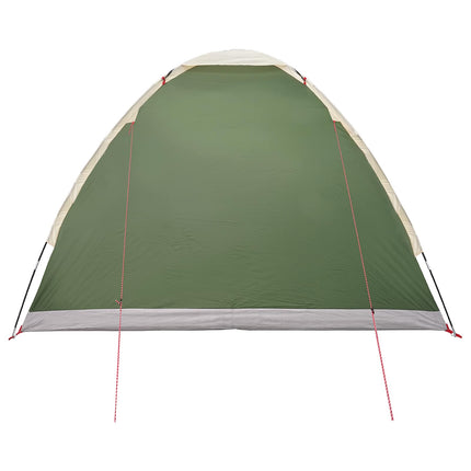 Kamperen Tent Met Dak Groen 4-Persoons Polyester En Staal