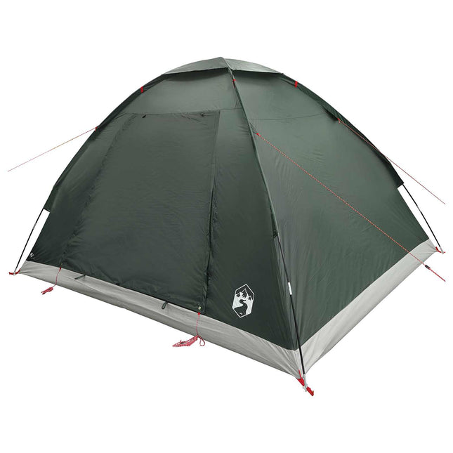 Kamperen Tent Legergroen 275 X 215 X 125 Cm Polyester En Staal