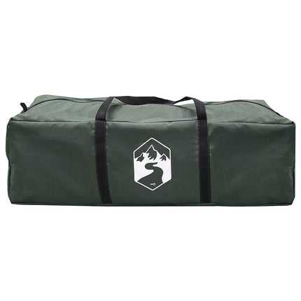 Kamperen Tent Legergroen 335 X 275 X 180 Cm Polyester En Staal
