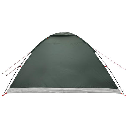 Kamperen Tent Legergroen 335 X 275 X 180 Cm Polyester En Staal
