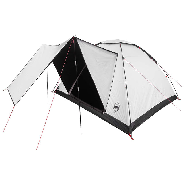 Kamperen Tent Met Dak Wit Blackout 335 X 275 X 180 Cm