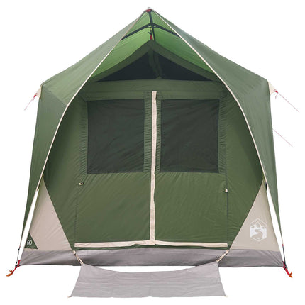 Tunneltent Met Dak 8-Persoons Polyester En Staal
