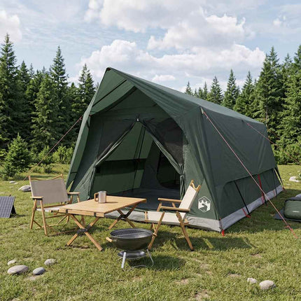 Tunneltent Met Dak 8-Persoons Polyester En Staal
