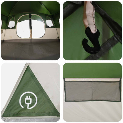 Tunneltent Met Dak 366 X 244 X 198 Cm Polyester En Staal