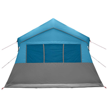 Gezinstent Met Dak Blauw 487 X 340 X 216 Cm Polyester En Staal