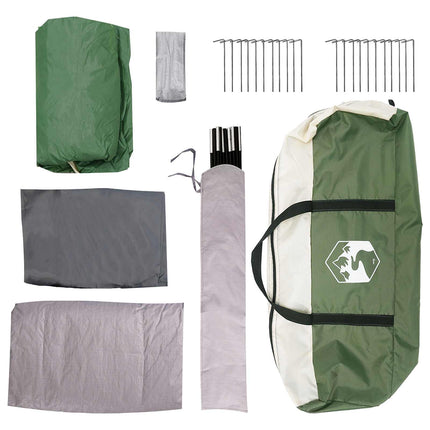 Tunneltent Met Dak 370 X 275 X 210 Cm Polyester En Staal