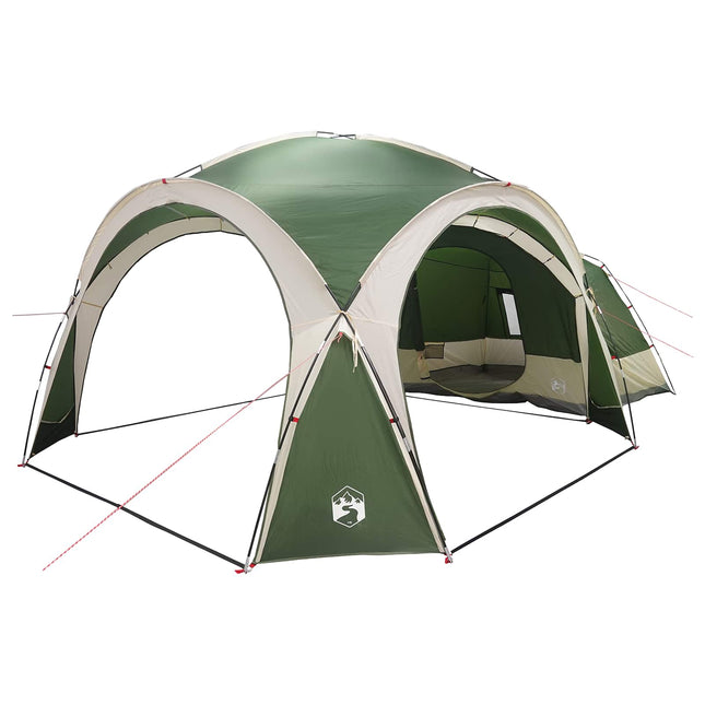Zijtent Met Dak 410 X 410 X 250 Cm Polyester En Staal