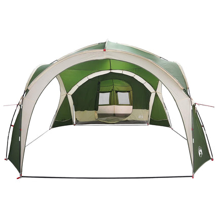 Zijtent Met Dak 410 X 410 X 250 Cm Polyester En Staal