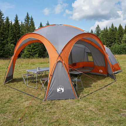 Zijtent Met Dak 410 X 410 X 250 Cm Polyester En Staal