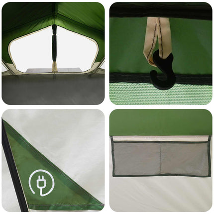 Huisje Tent Met Dak 480 X 273 X 205 Cm Polyester En Staal