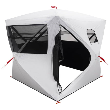 Jacht Tent Wit Blackout 143 X 143 X 165 Cm Polyester En Staal