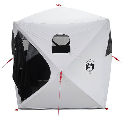 Jacht Tent Wit Blackout 143 X 143 X 165 Cm Polyester En Staal