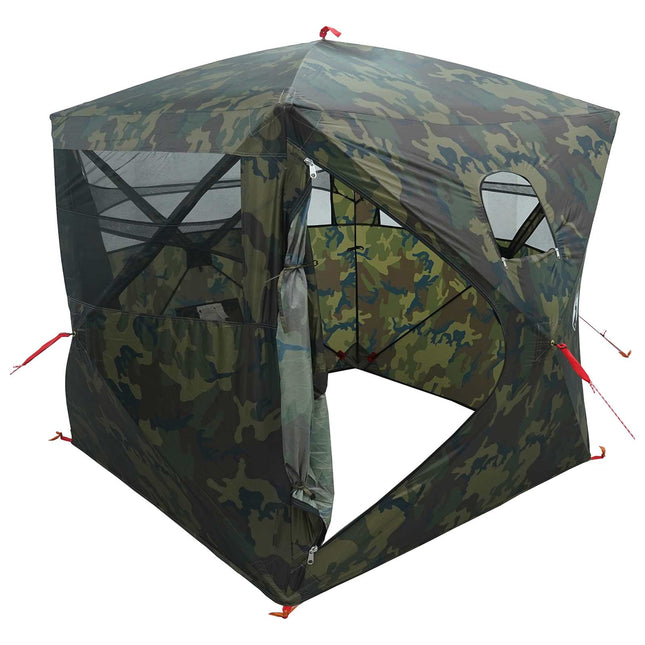 Jacht Tent Wit Blackout 143 X 143 X 165 Cm Polyester En Staal