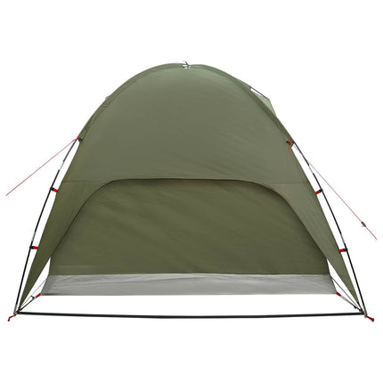 Camping Tent Met Regenhoes Waterdicht Koepel Olijfgroen