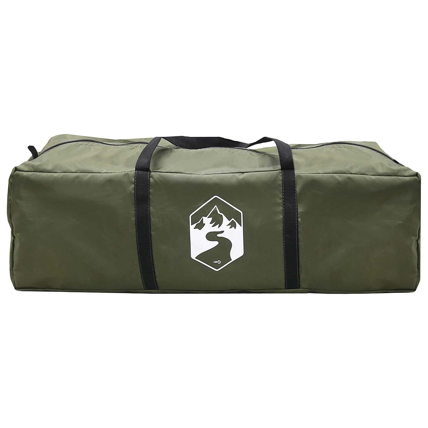 Camping Tent Met Regenhoes Waterdicht Koepel Olijfgroen