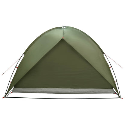 Camping Tent Met Regenhoes Waterdicht Koepel Olijfgroen