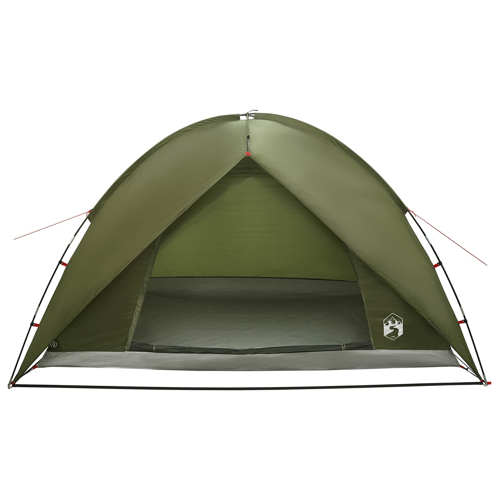 Camping Tent Met Regenhoes Waterdicht Koepel Olijfgroen