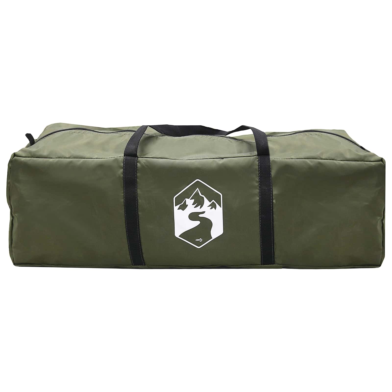 Camping Tent Met Regenhoes Waterdicht Koepel Olijfgroen