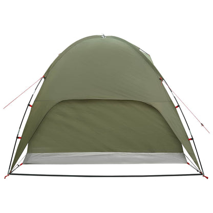 Camping Tent Met Regenhoes Waterdicht Koepel Olijfgroen