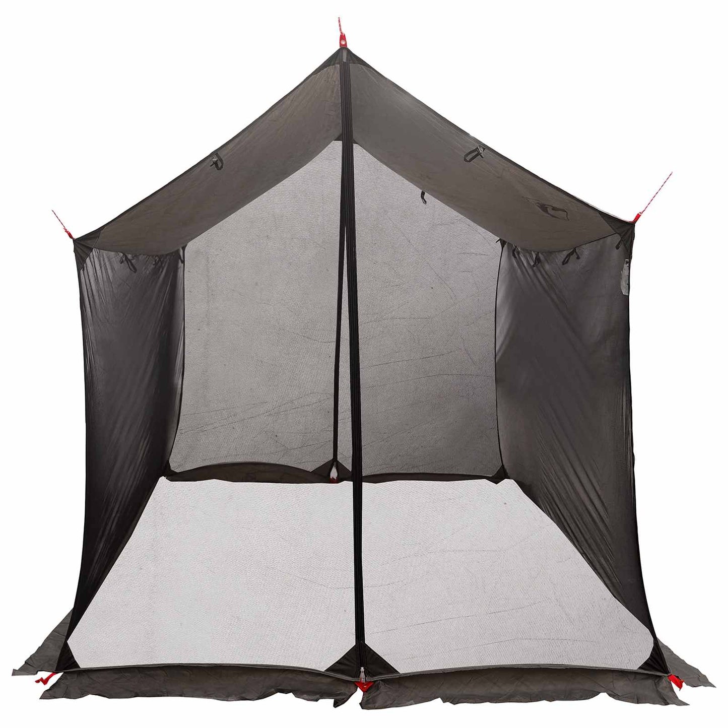 Campingzeil Met Gaaswanden Bruin Grijs 270 X 210 X 210 Cm