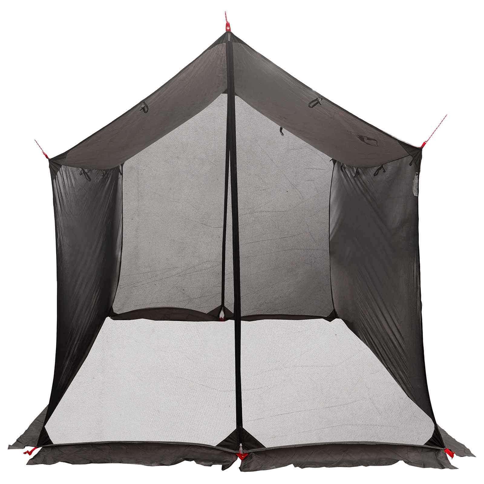 Campingzeil Met Gaaswanden Bruin Grijs 270 X 210 X 210 Cm
