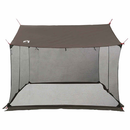 Campingzeil Met Gaaswanden Bruin Grijs 270 X 210 X 210 Cm