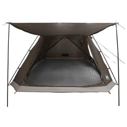 Huisje Tent Met Dak 12-Persoons Polyester En Staal