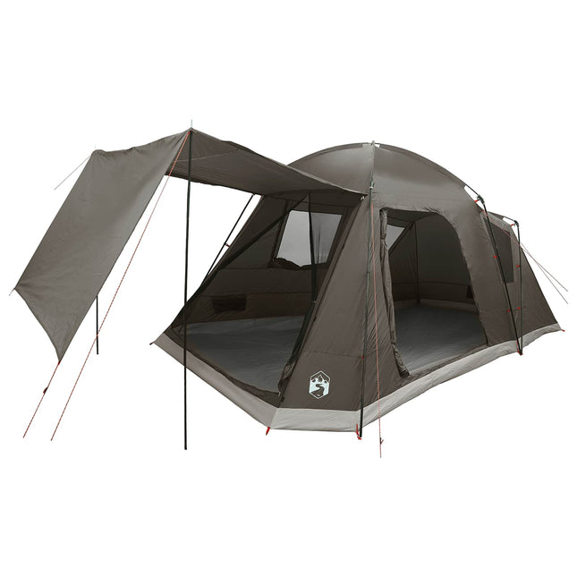 Huisje Tent Met Dak 8-Persoons Polyester En Staal