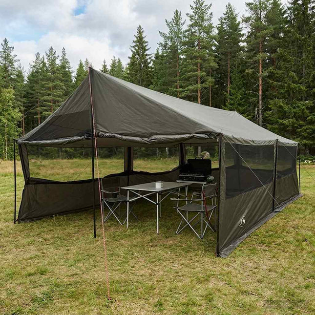 Gezinstent 450 X 400 X 265 Cm Polyester En Staal