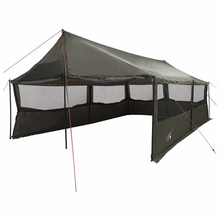 Gezinstent Met Dak 450 X 400 X 265 Cm Polyester En Staal