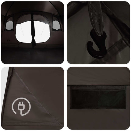 Tunneltent 366 X 244 X 198 Cm Polyester En Staal