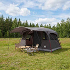 12 personen / Bruin grijs