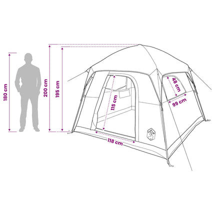 Huisje Tent 244 X 213 X 183 Cm Polyester En Staal