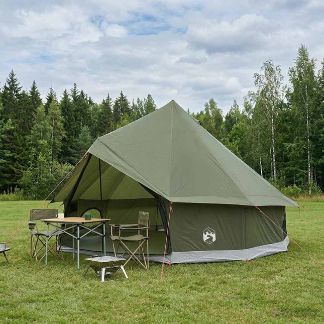 Tipi Tent 300 X 300 X 200 Cm Polyester En Staal
