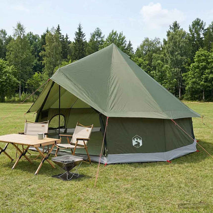 Tipi Tent 300 X 300 X 200 Cm Polyester En Staal